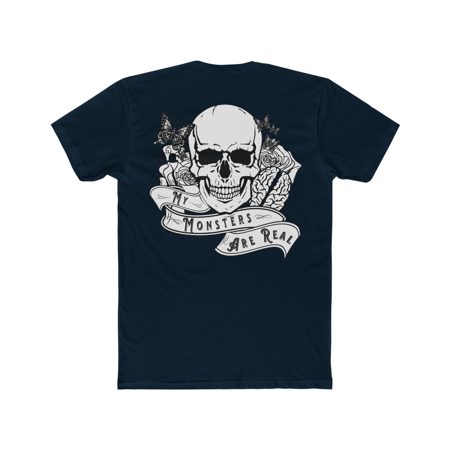 T-Shirt - My Monsters Are Real Unisex Cotton Crew Tee