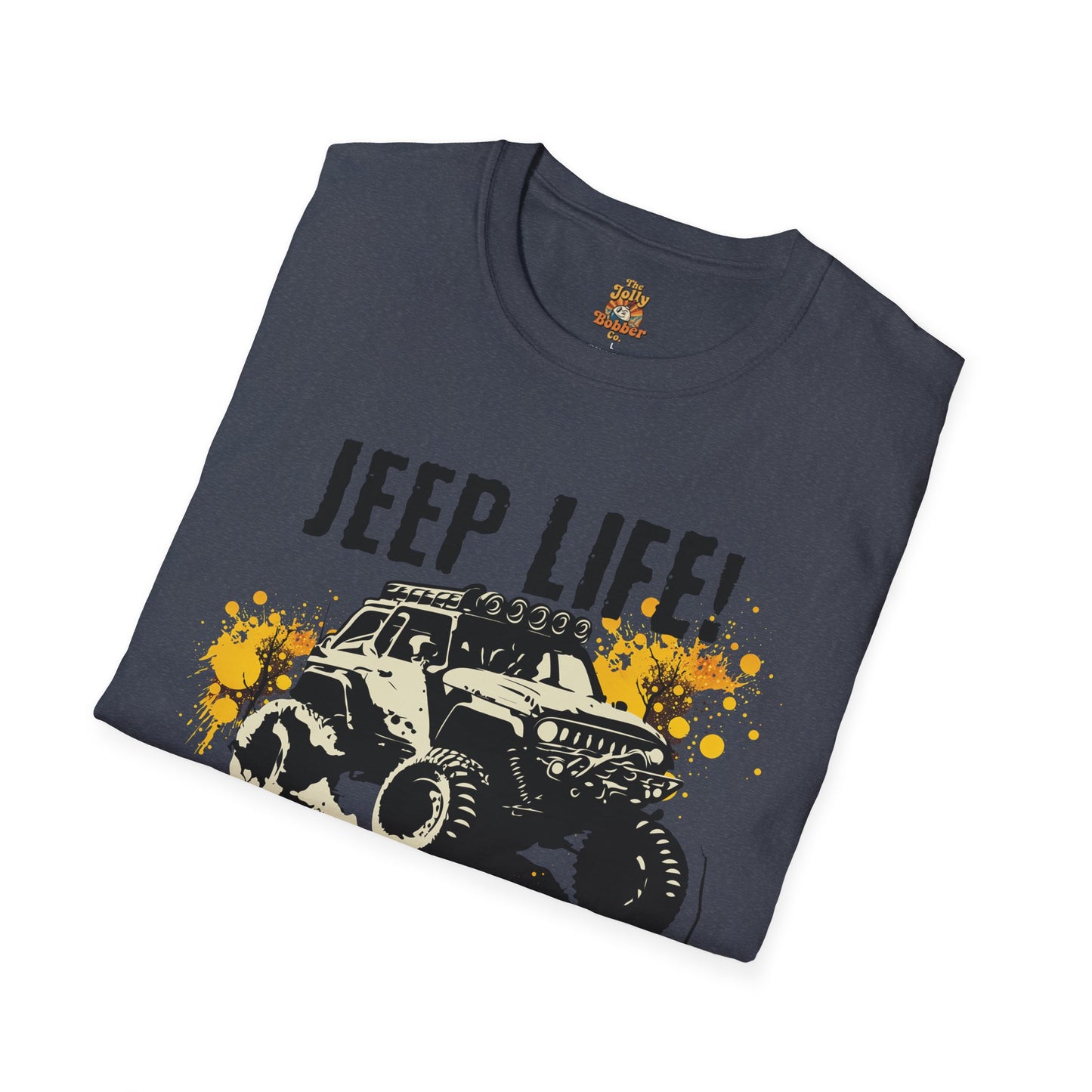 Jeep Life Unisex Softstyle off road T-Shirt