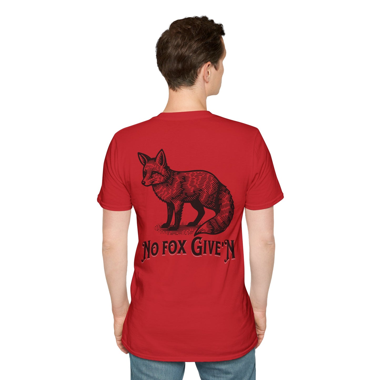 T-Shirt — 'No Fox Give'n' Vintage Fox Graphic Tee