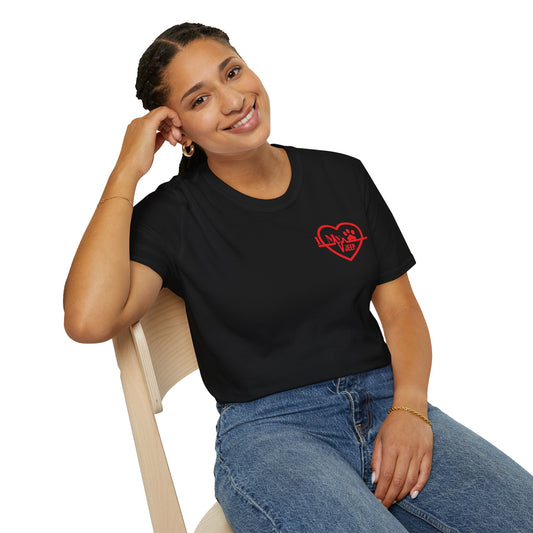 Jeep Heartbeat T-Shirt — Jeep Life Heart EKG Logo Tee