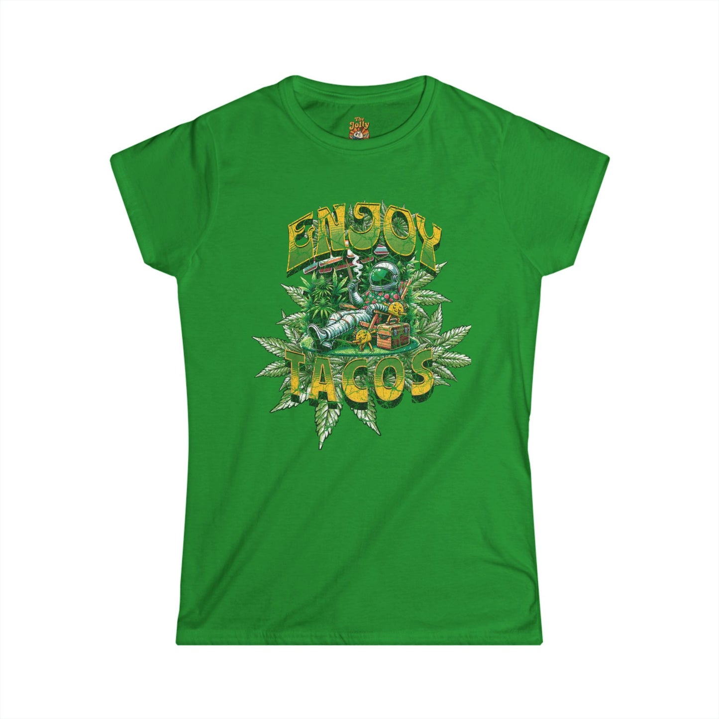 Enjoy the Tacos & Weed / Pot Women's Softstyle Tee