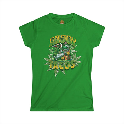 Enjoy the Tacos & Weed / Pot Women's Softstyle Tee