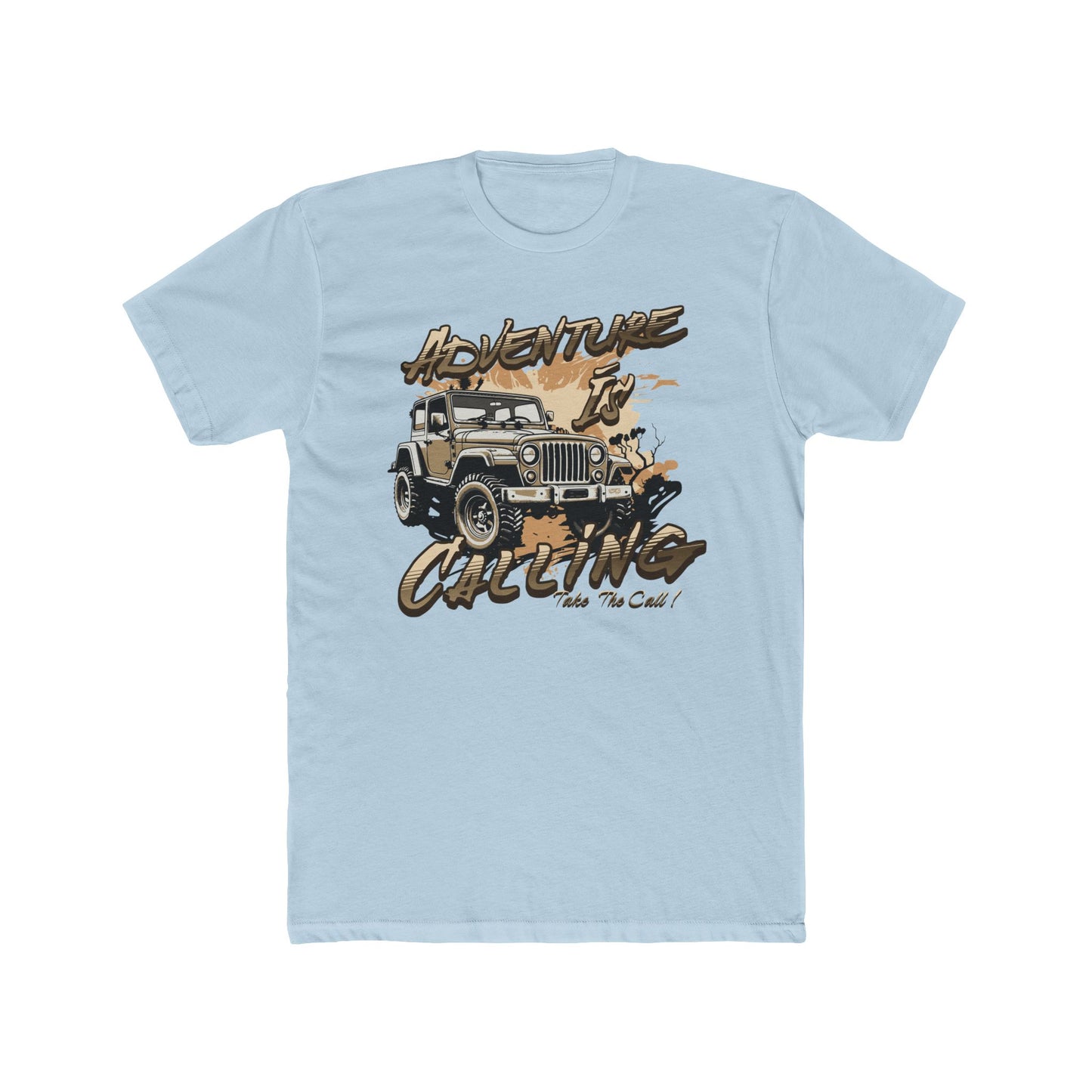 Adventure Calling Off Road Unisex Cotton Crew Tee