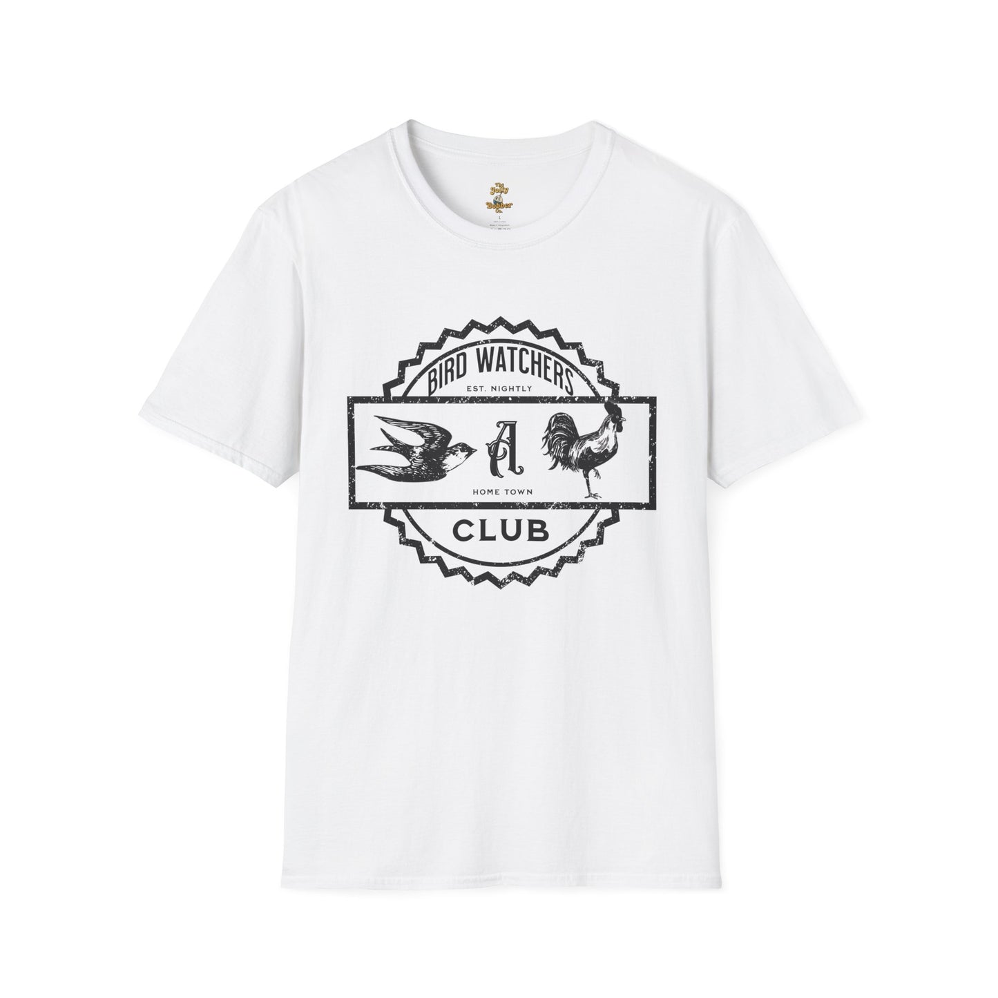 The Jolly Bobber Co. Bird Watching Club Adult Tee