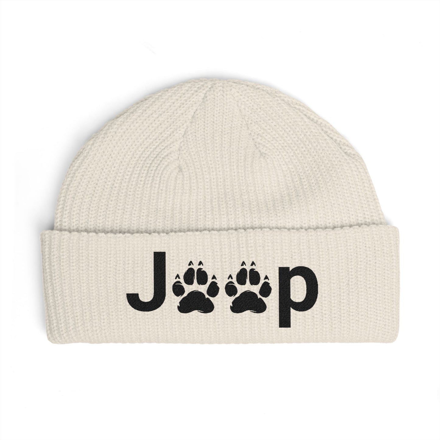 Jeep Paw Print Cuff Beanie