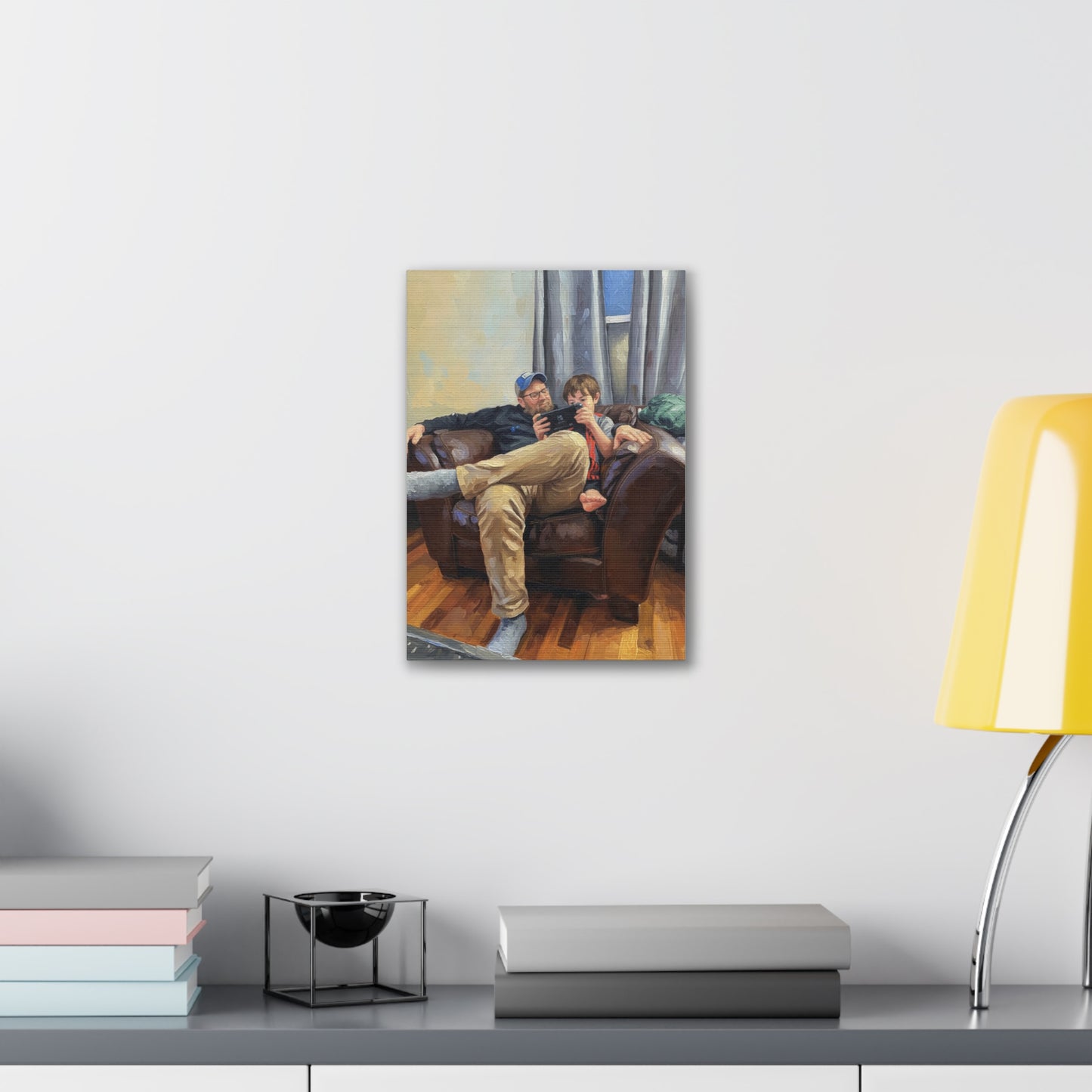 Custom Family Portrait Canvas Print — Stretched 0.75"