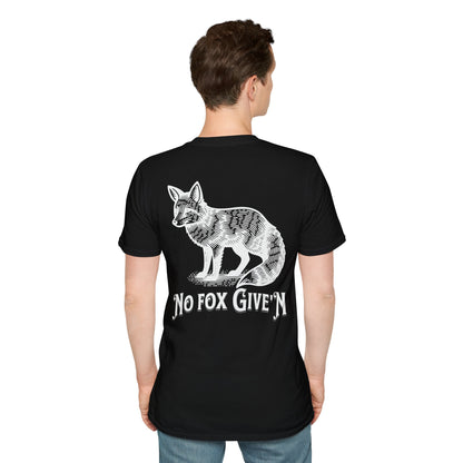 T-Shirt — 'No Fox Give'n' Vintage Fox Graphic Tee