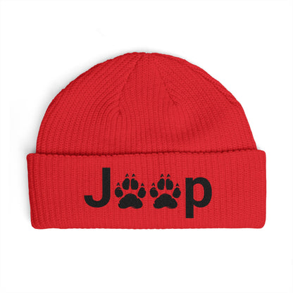 Jeep Paw Print Cuff Beanie