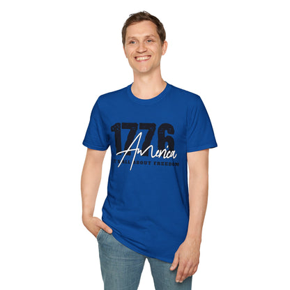1776 America "It's All About Freedom" T-Shirt