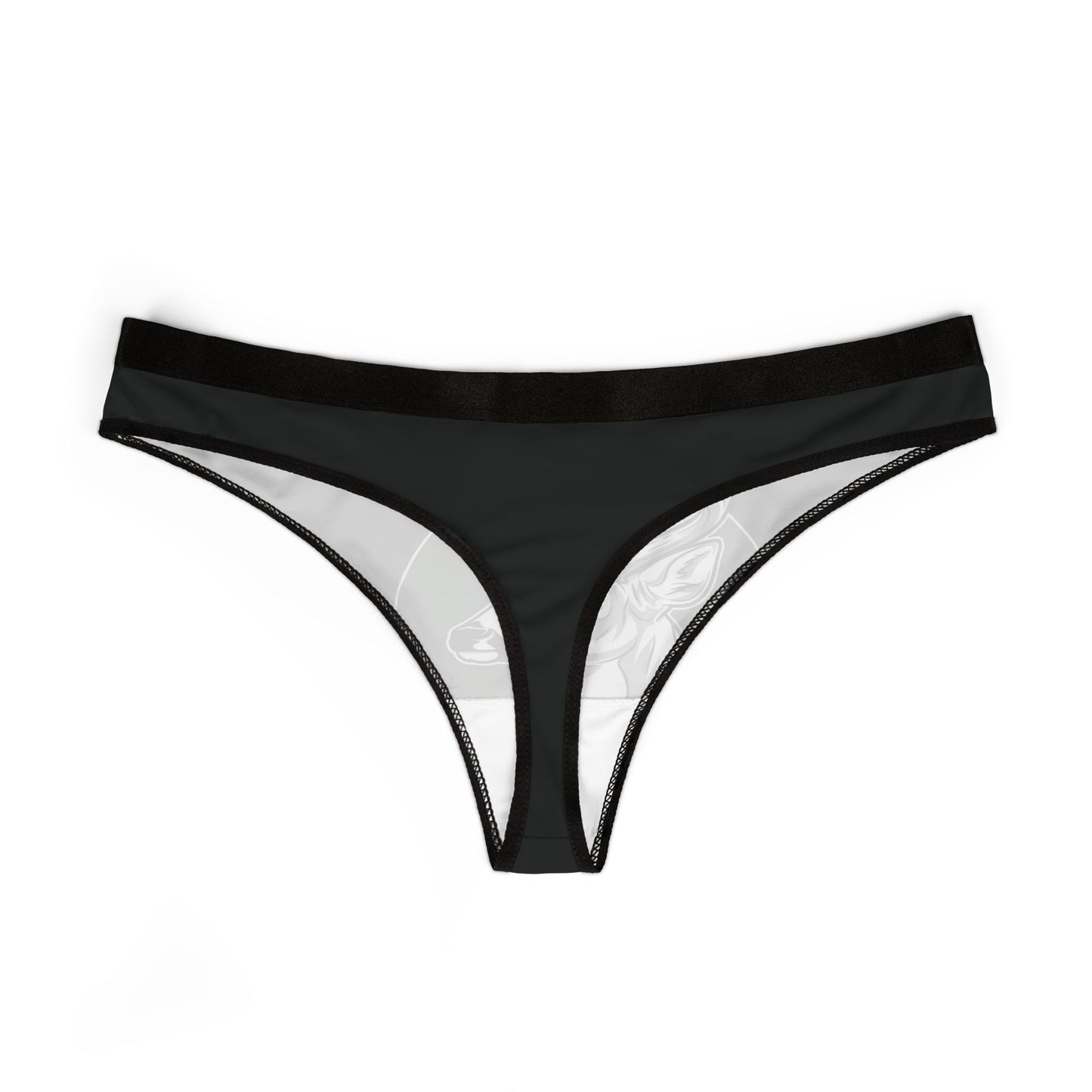 Buck Thong -  Womans  Black Thong - The Jolly Bobber 