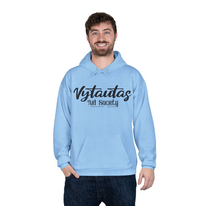 Vytautas Aid Society Hoodie — Simple Script Logo Pullover