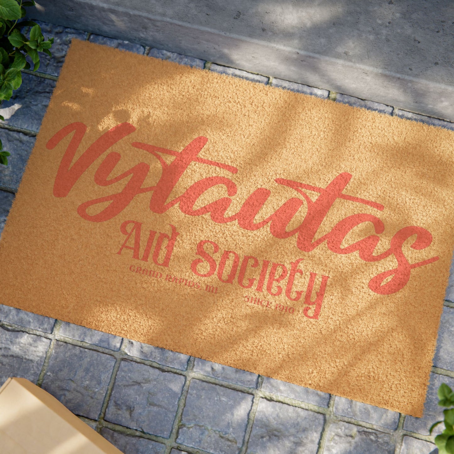 Vytautas Doormat — Custom "Vytautas"  Coir Mat