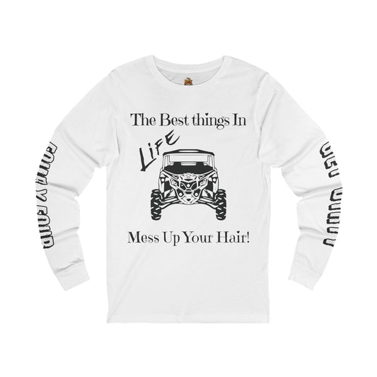 Side-by-Side UTV Long Sleeve Tee — Off-Road Ranger Graphic