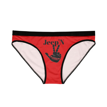 Women's Underwear - Jeep Waving Design - The Jolly Bobber 