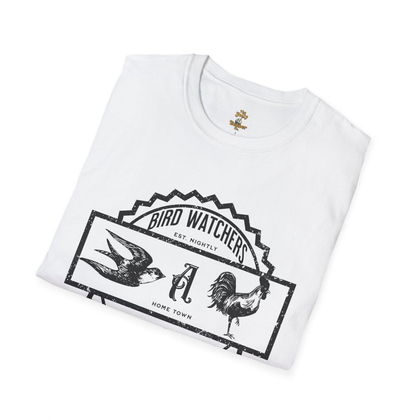 The Jolly Bobber Co. Bird Watching Club Adult Tee
