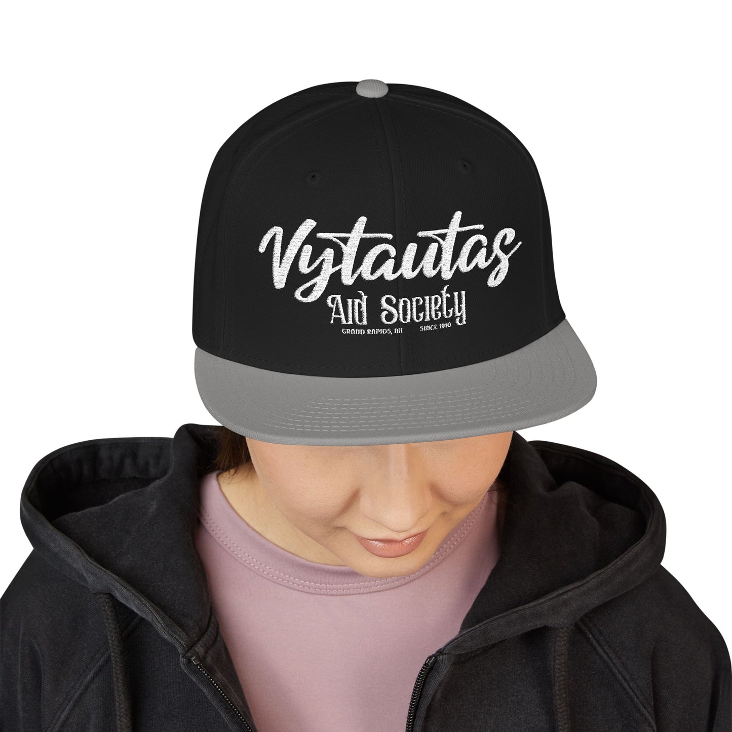 Vytautas Est. 1910 - Simplistic Embroidered Atlanta Style Vytautas 1910 Snapback Hat