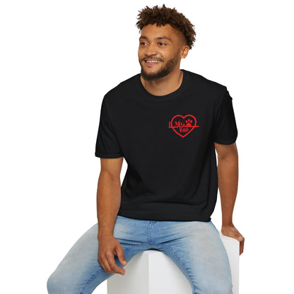 Jeep Heartbeat T-Shirt — Jeep Life Heart EKG Logo Tee
