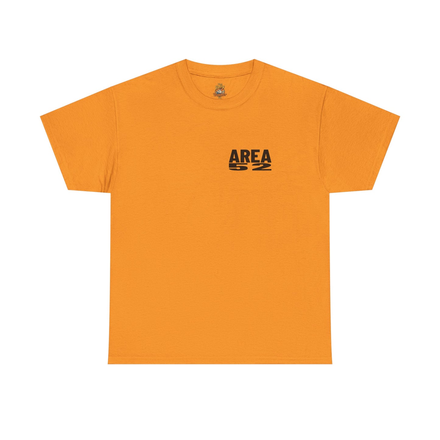Area 52 T-Shirt – Vintage Stamp Design (Work Hard Play Hard, Luther MI)