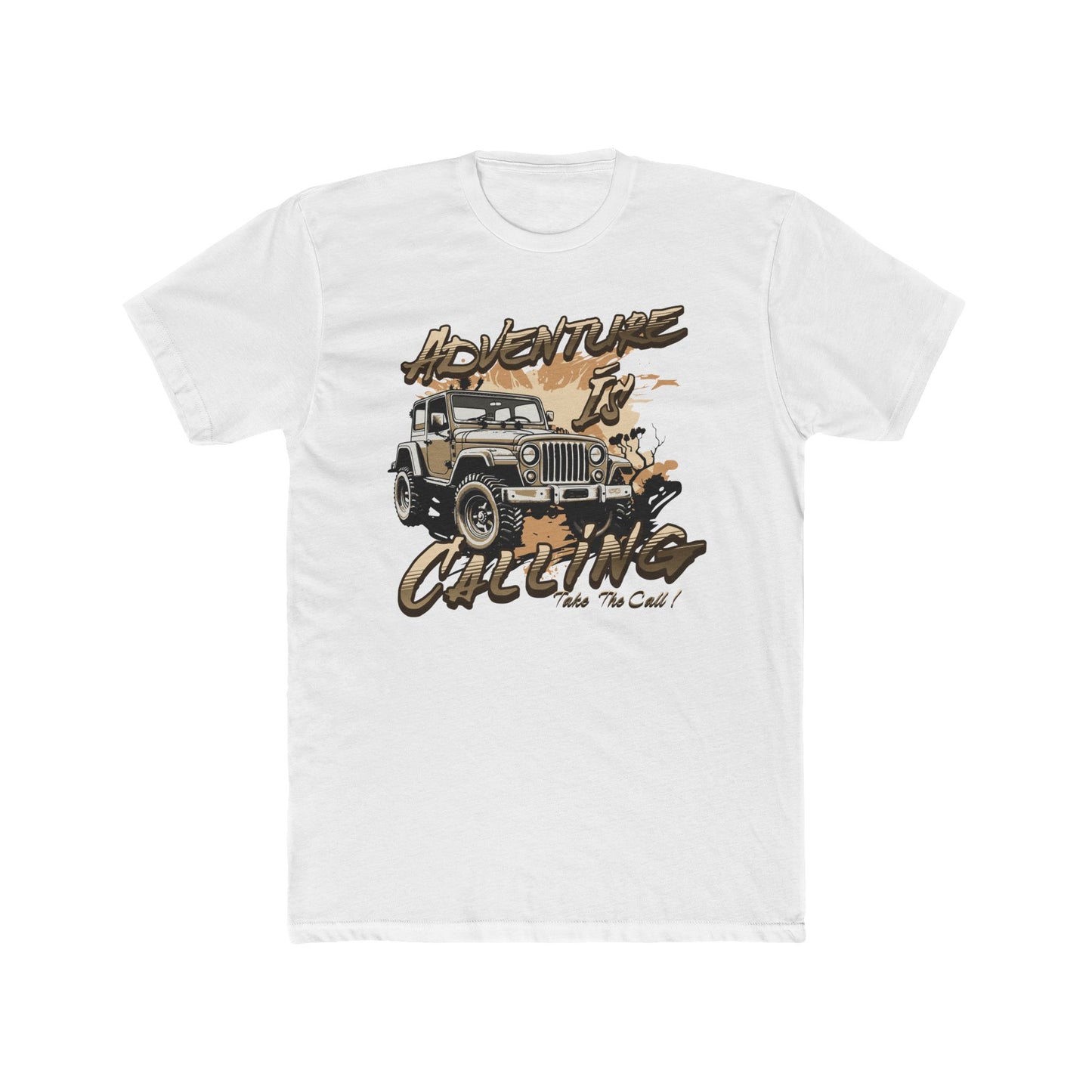 Adventure Calling Off Road Unisex Cotton Crew Tee