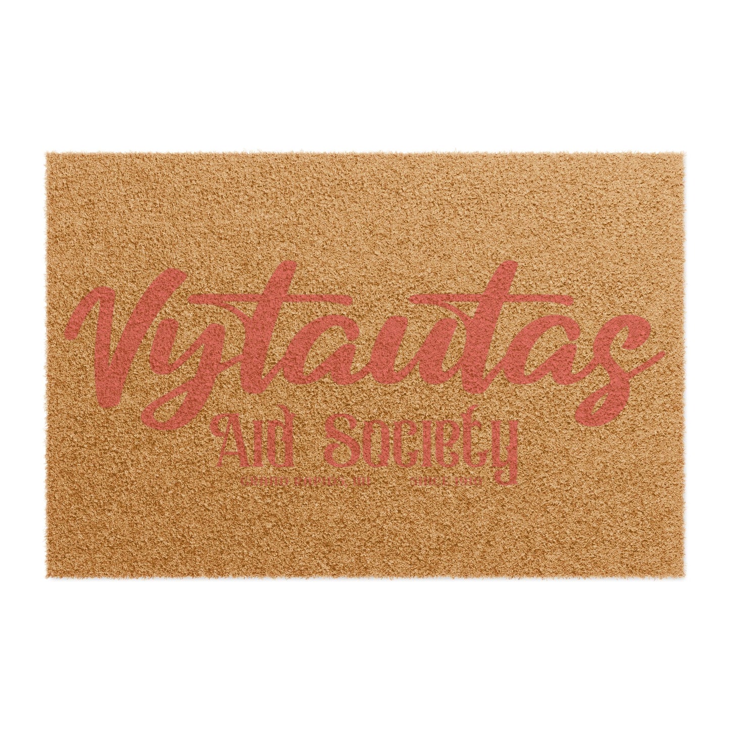 Vytautas Doormat — Custom "Vytautas"  Coir Mat