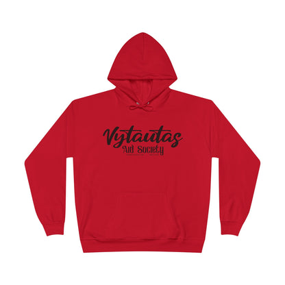 Vytautas Aid Society Hoodie — Simple Script Logo Pullover