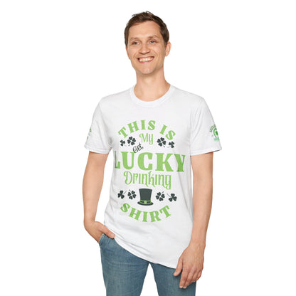 Lucky Drinking Shirt Tee — "This Is My get Lucky Drinking Shirt" St. Patrick’s Day T-Shirt