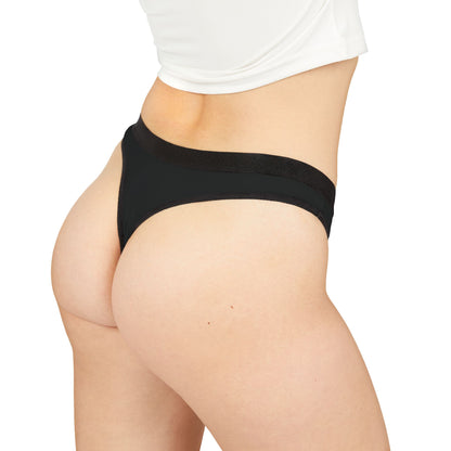 Buck Thong -  Womans  Black Thong - The Jolly Bobber 