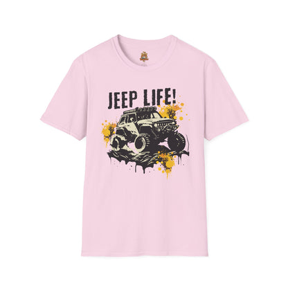 Jeep Life Unisex Softstyle off road T-Shirt
