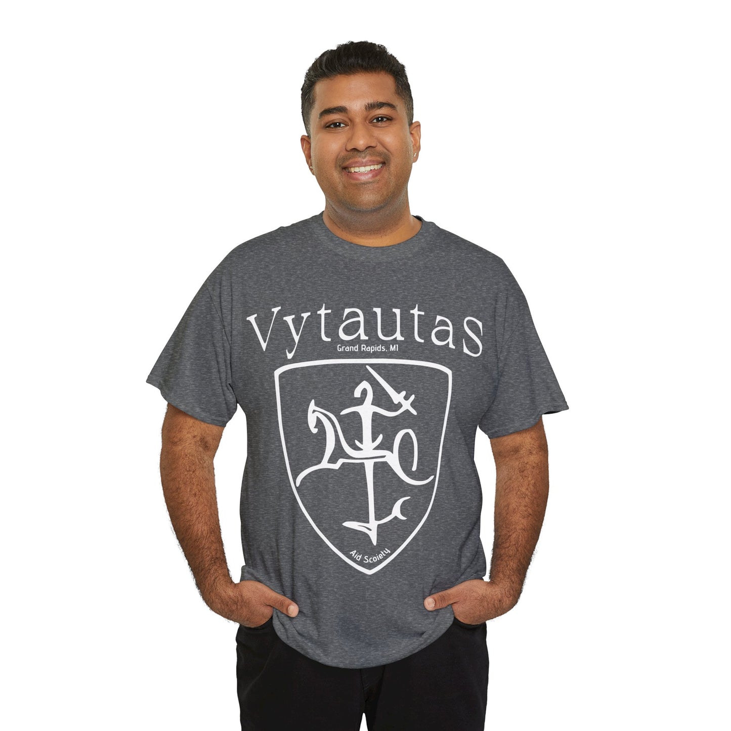 Vytautas Aid Society Unisex Heavy Cotton Tee