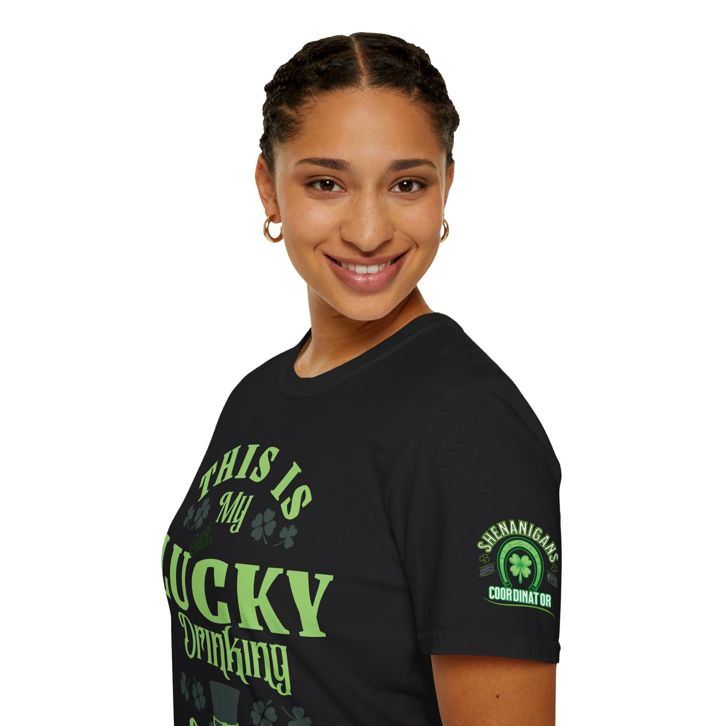 Lucky Drinking Shirt Tee — "This Is My get Lucky Drinking Shirt" St. Patrick’s Day T-Shirt