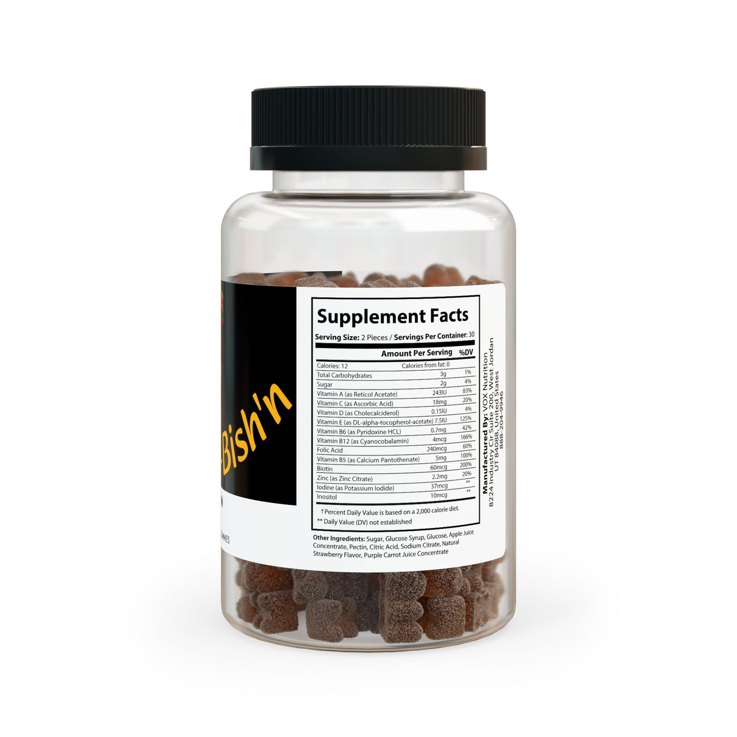 Vytautas Multivitamin, A Quich-YO-Bish'n Gummie for Adults who have Chronic Bish'n spasms  (60 Gummies)