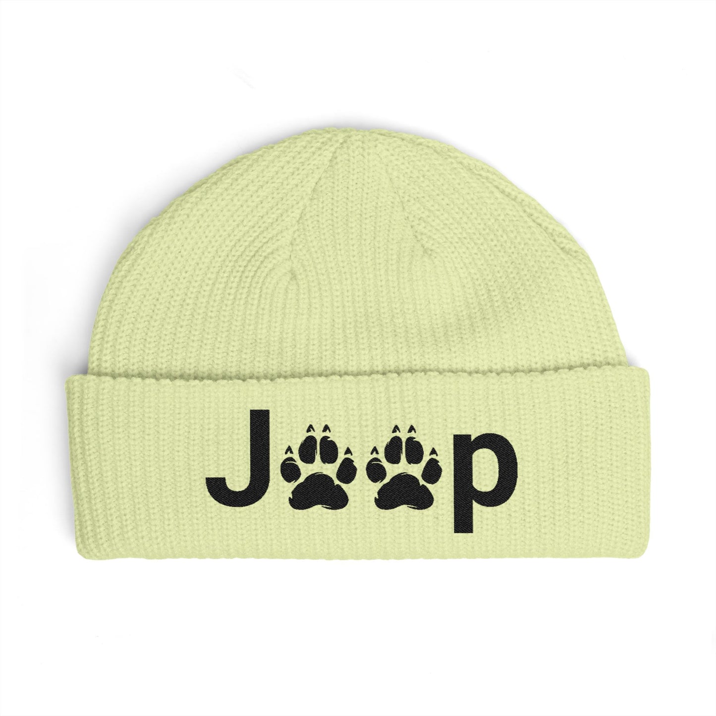 Jeep Paw Print Cuff Beanie