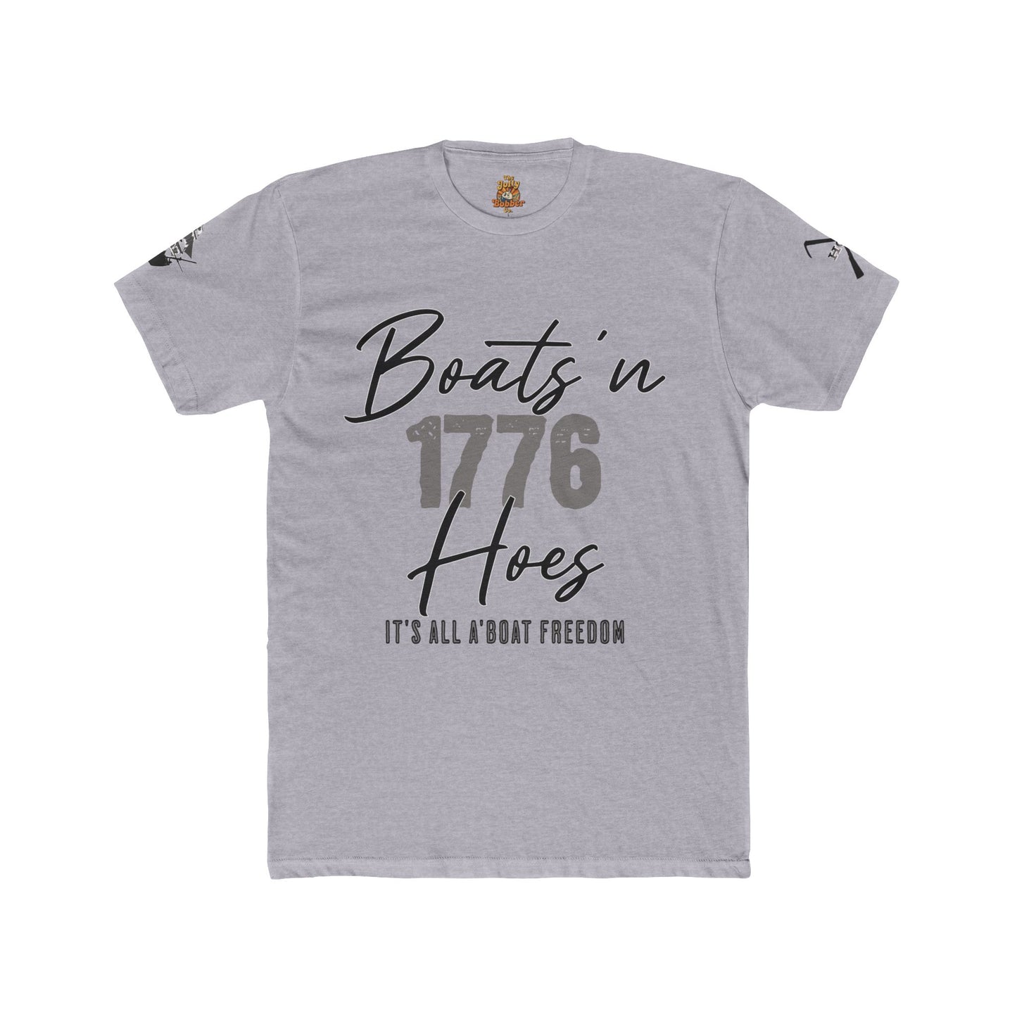Boats'N Hoes 1776 Unisex Cotton Crew Tee