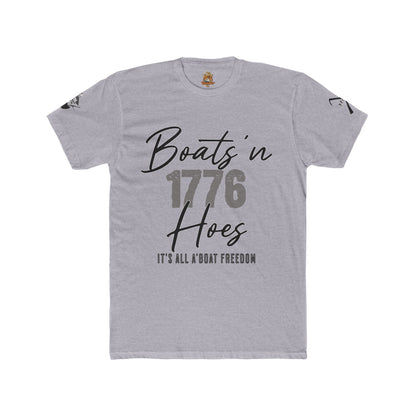 Boats'N Hoes 1776 Unisex Cotton Crew Tee