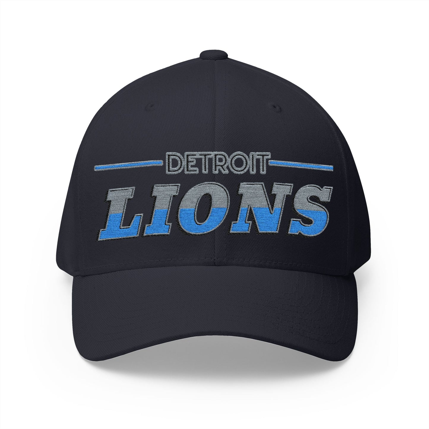 Detroit Lions Embroidered Cap Premium Quality & Style - The Jolly Bobber 