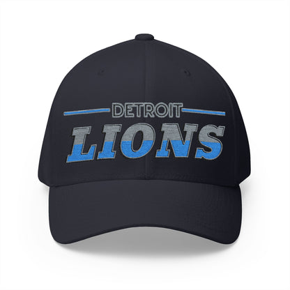 Detroit Lions Embroidered Cap Premium Quality & Style - The Jolly Bobber 
