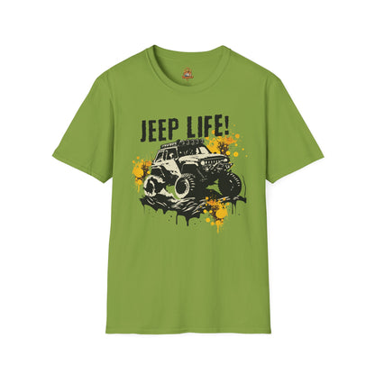 Jeep Life Unisex Softstyle off road T-Shirt