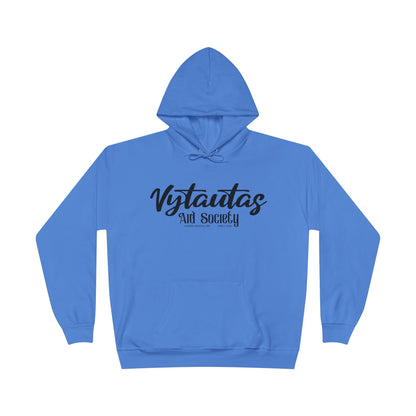 Vytautas Aid Society Hoodie — Simple Script Logo Pullover