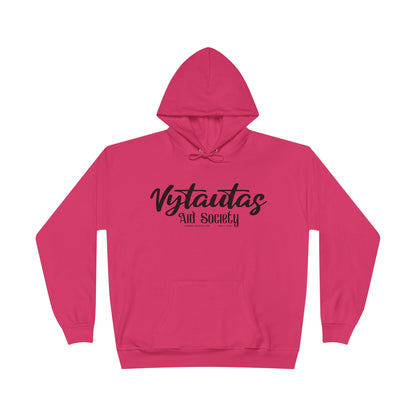 Vytautas Aid Society Hoodie — Simple Script Logo Pullover