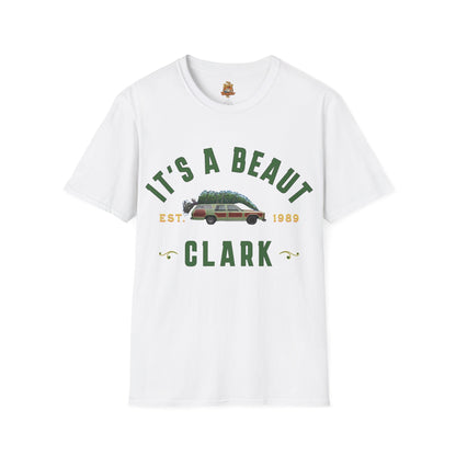 1989 Its a Beaut Clark Christmas Unisex Softstyle T-Shirt