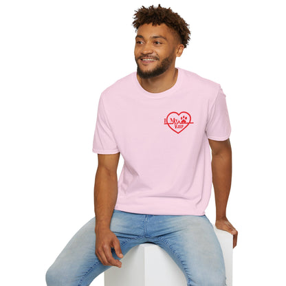 Jeep Heartbeat T-Shirt — Jeep Life Heart EKG Logo Tee