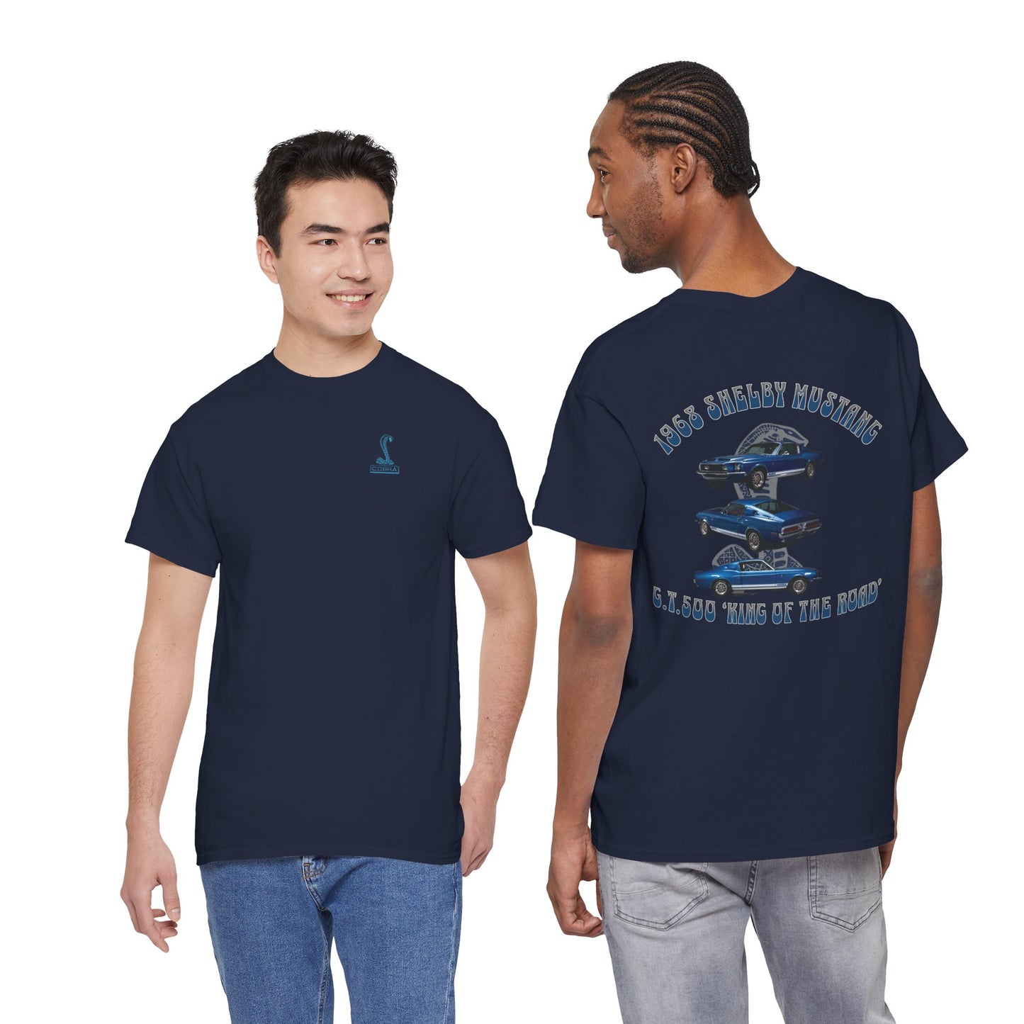 Shelby Mustang Tee — 1968 Shelby Mustang Cobra Graphic T-Shirt