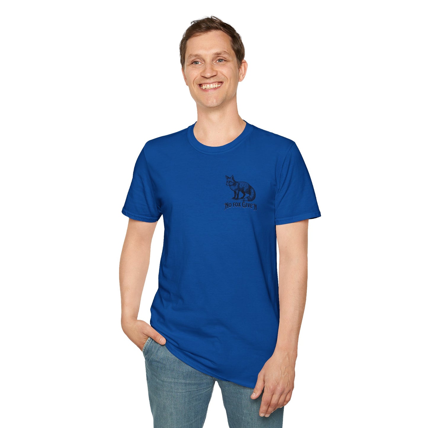 T-Shirt — 'No Fox Give'n' Vintage Fox Graphic Tee