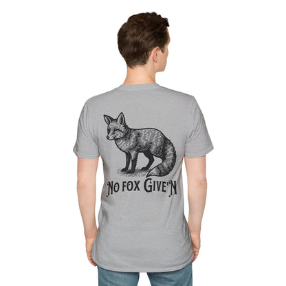 T-Shirt — 'No Fox Give'n' Vintage Fox Graphic Tee