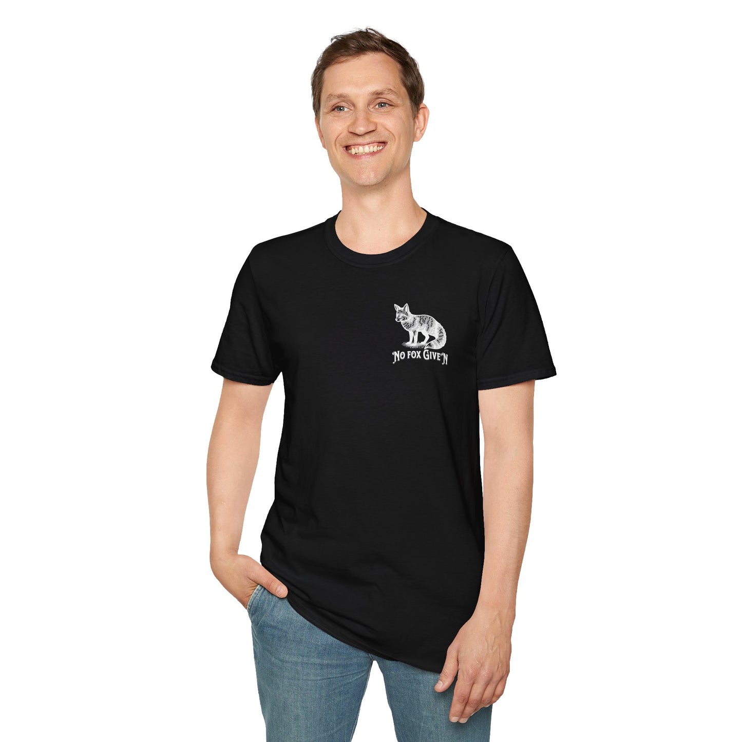 T-Shirt — 'No Fox Give'n' Vintage Fox Graphic Tee