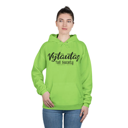 Vytautas Aid Society Hoodie — Simple Script Logo Pullover