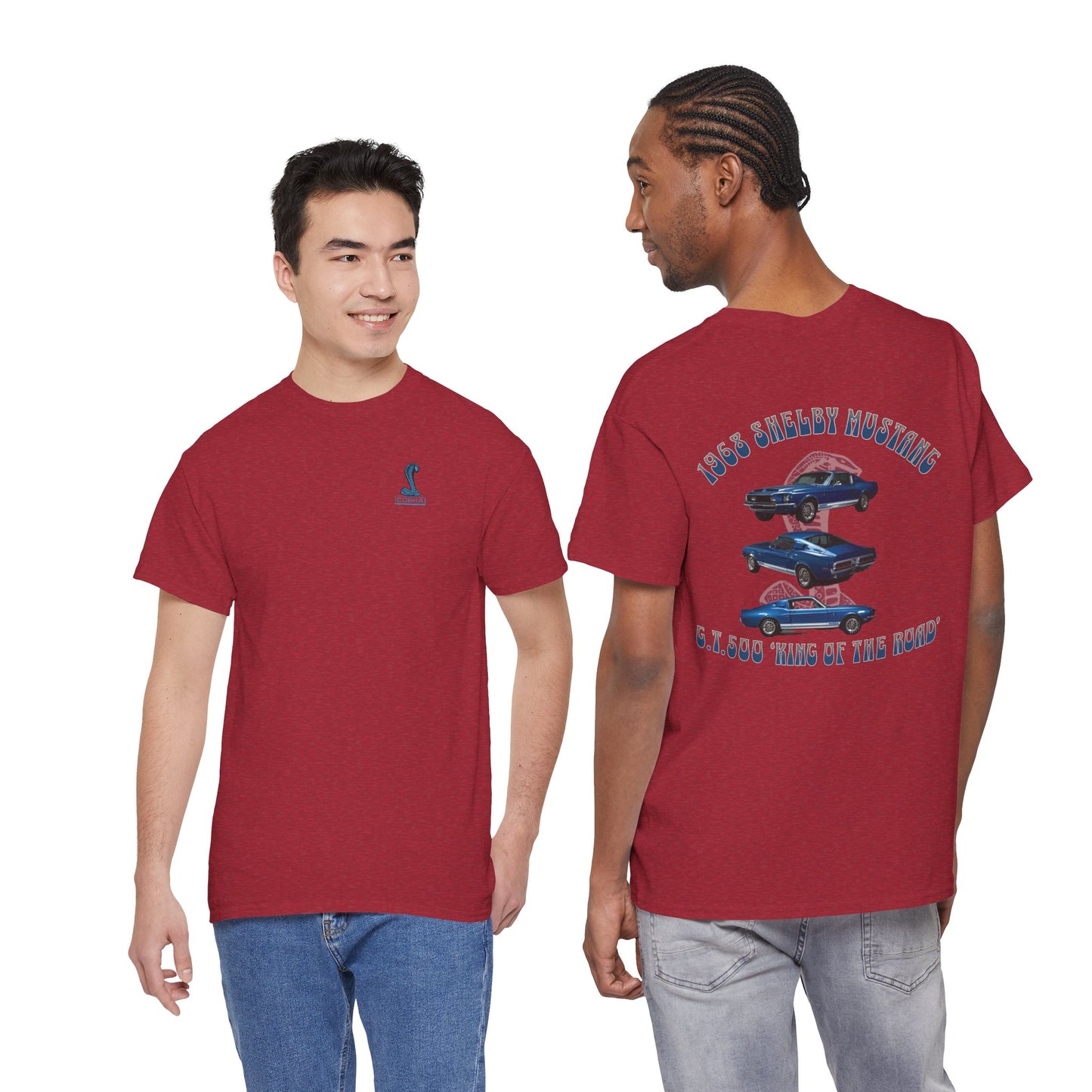 Shelby Mustang Tee — 1968 Shelby Mustang Cobra Graphic T-Shirt
