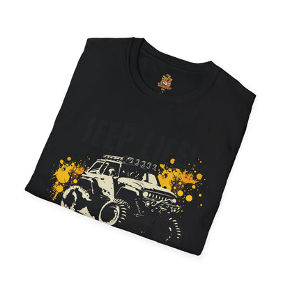 Jeep Life Unisex Softstyle off road T-Shirt