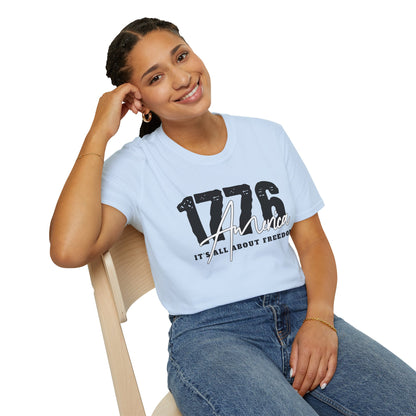 1776 America "It's All About Freedom" T-Shirt