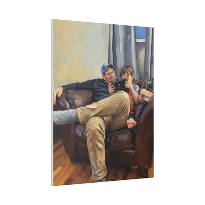 Custom Family Portrait Canvas Print — Stretched 0.75"